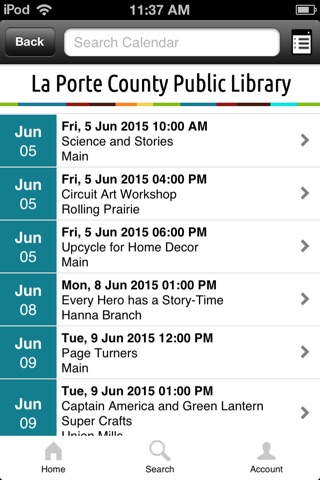 La Porte County Public Library screenshot 2