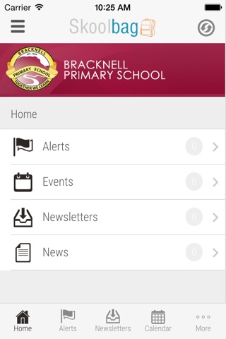 Bracknell Primary School - Skoolbag screenshot 2