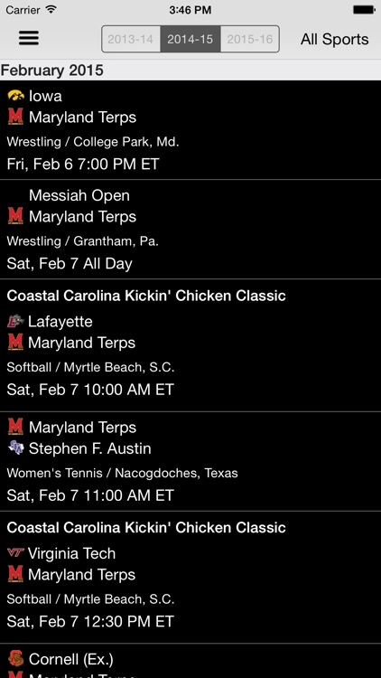 Maryland Terrapins screenshot-3