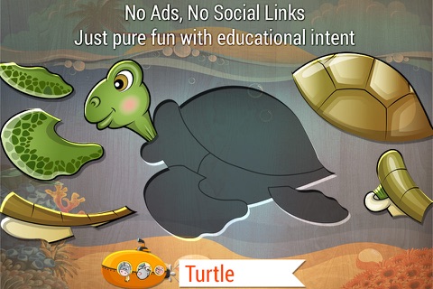 82 Kids Puzzles Learn Animals screenshot 2