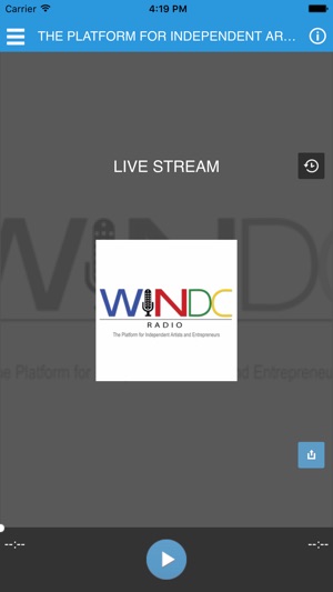 WINDCRadio App