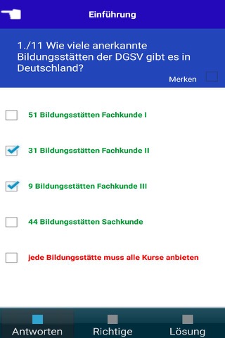 Fachkunde Zwei Trainer screenshot 4