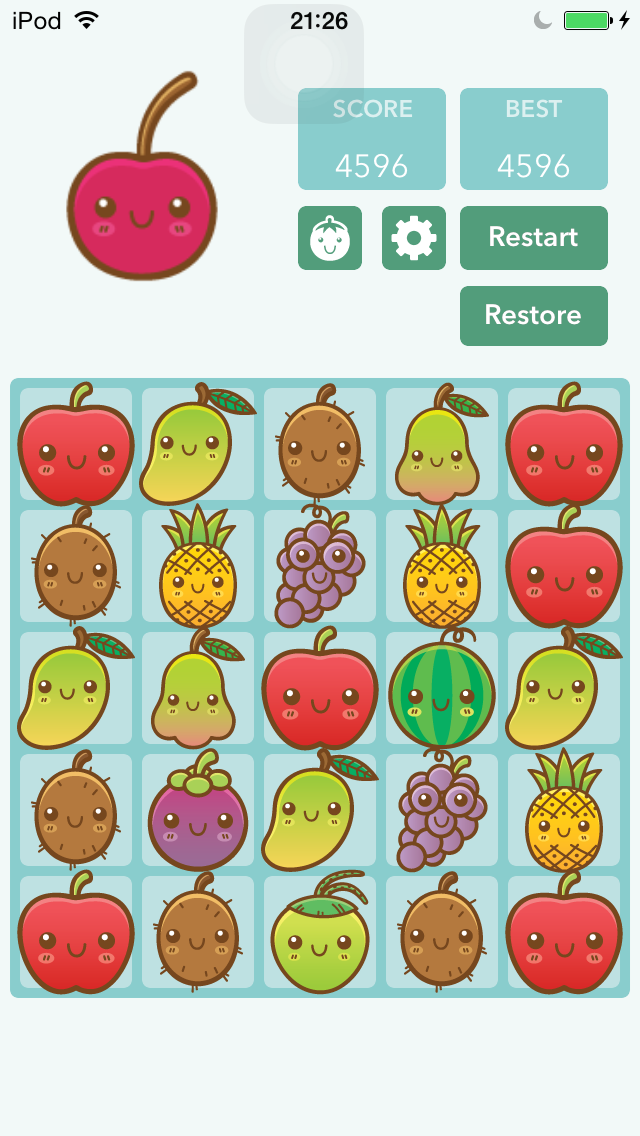 How to cancel & delete Cartoon Fruit 8192 from iphone & ipad 4
