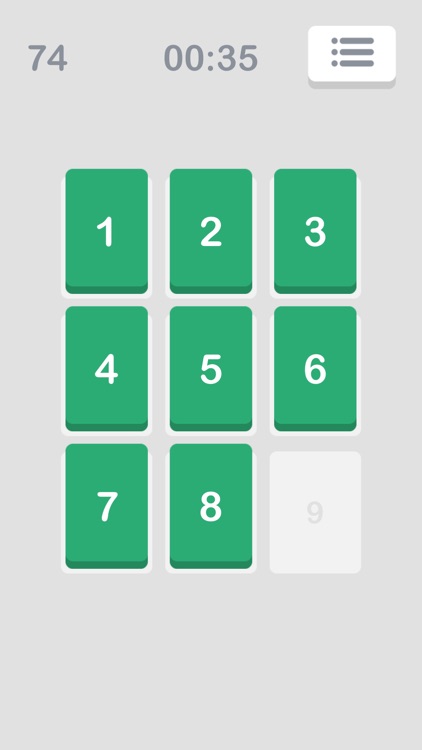 Number Puzzle: Slide to Sort