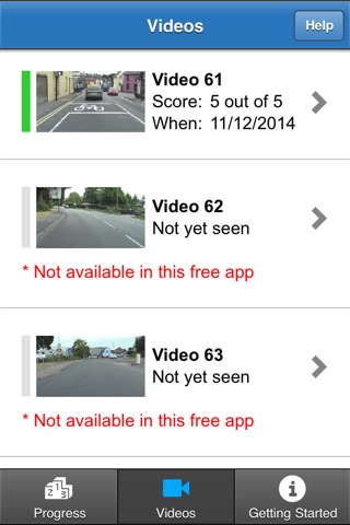 Driving Theory 4 All - Hazard Perception Videos Vol 8 for UK Driving Theory Test - Free screenshot 3