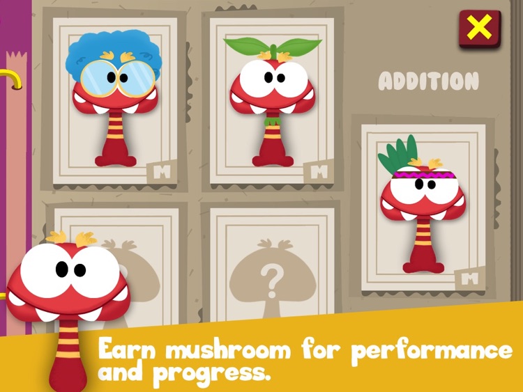 Moca Math:Mushroom Garden Learning Game for Kids Free screenshot-3