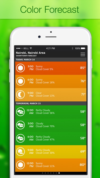 ClearWeather — Color Forecast screenshot-0