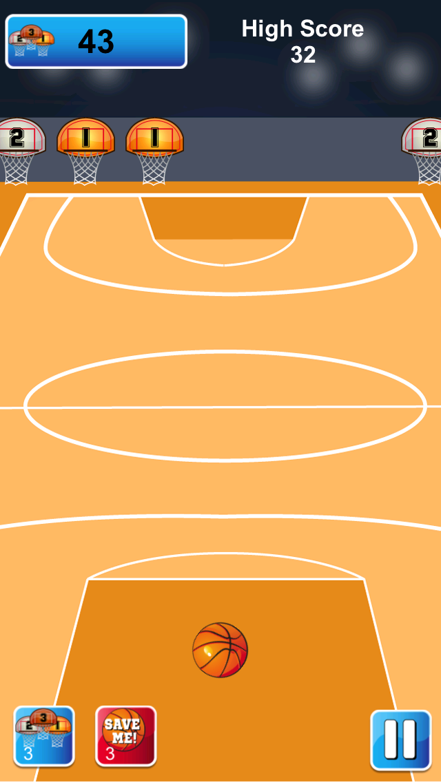 How to cancel & delete Basketball - 3 Point Hoops from iphone & ipad 4