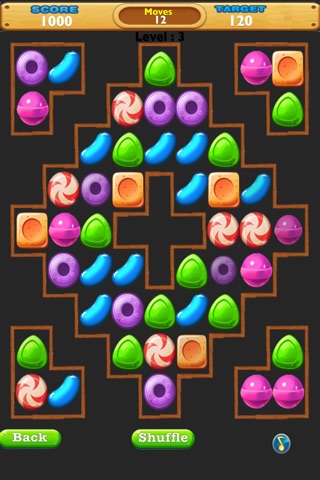 Candy Match™ Survival - Bounce Three Sweet Stick & Bubble Fruit Challenge screenshot 2