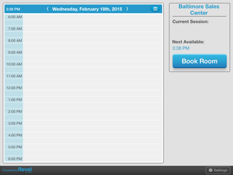 Revel Conference Room Scheduling screenshot 3