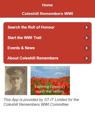 Coleshill Remembers WWI screenshot 3