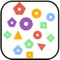 iColorsShapes is an addictive puzzle game about connecting