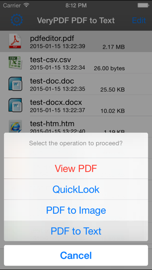 ‎VeryPDF PDF to Text Screenshot