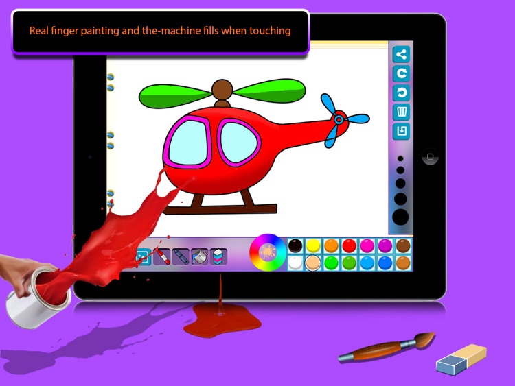 Kids Drawing  Pad - Color & Draw screenshot-4