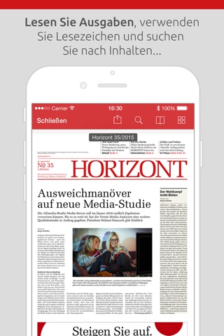 HORIZONT Österreich screenshot 3