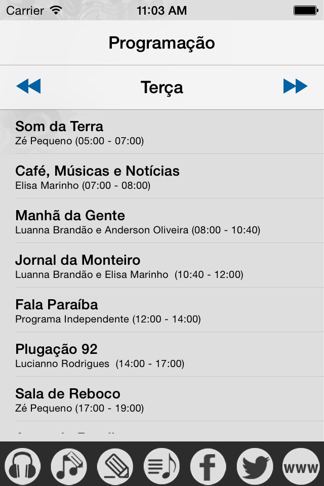 Monteiro FM screenshot 4