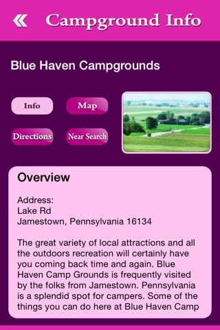 Pennsylvania Campgrounds screenshot 3