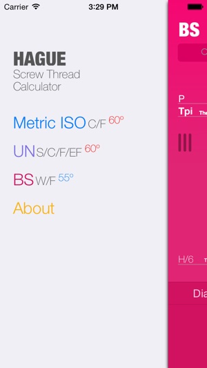 Hague Screw Thread Calculator(圖2)-速報App