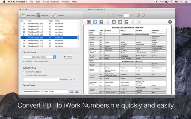 PDF to Numbers +(圖1)-速報App