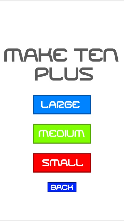 Make Ten Plus