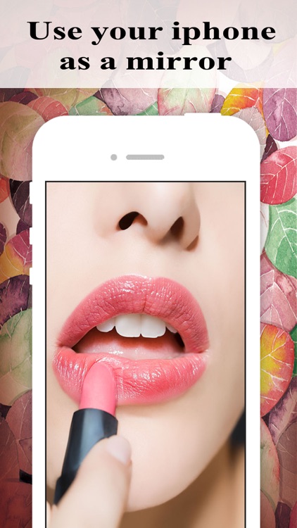 Pocket Mirror Pro - Photo Editor to put on make up & check your teeth, eyes, hairstyle