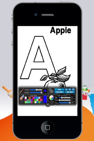 Coloring Book Alphabet screenshot 3