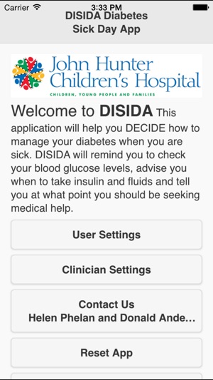 DiSiDa - Diabetes Sick Day