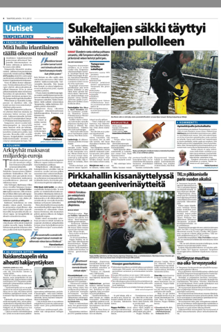 Tamperelainen, päivän lehti screenshot 3