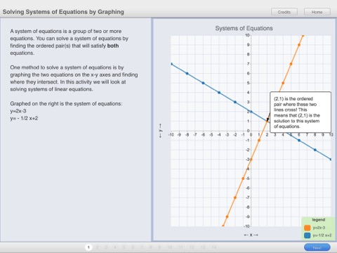 SmartGraphs: Algebra screenshot 3