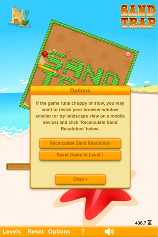 Sand Trap Solo Free - A sand falling puzzle game screenshot 3