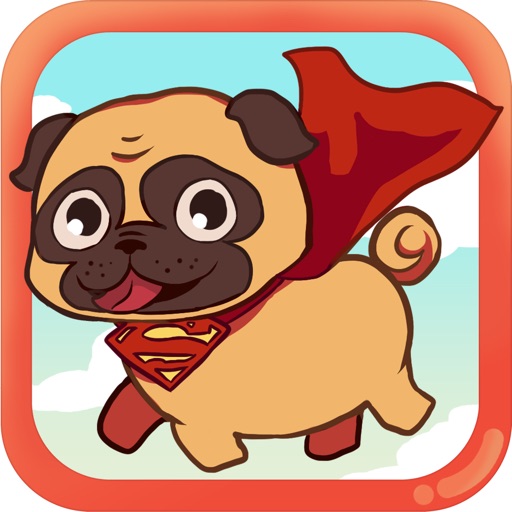 Super Baby Pug Run Free - Best Animal Racing Game For Kid icon