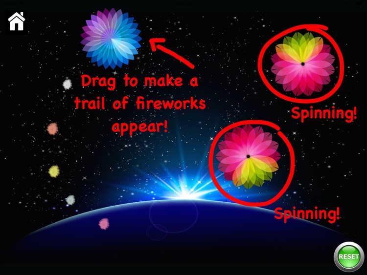 Touch Activated Sensory Light Show