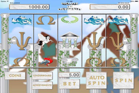 House of Fun Olympus Heart Diamond Play Slots Machines - Deluxe Riches Las Vegas Casino Pro screenshot 2