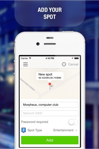 Wi-Fi Spot. Opened and protected hotspots for cities of the world. Free offline guide screenshot 3
