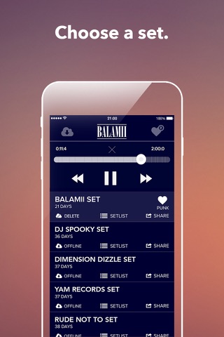 Balamii - Music Player screenshot 2