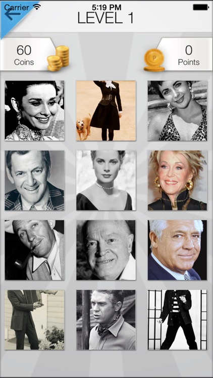 Word Pic Quiz Classic Old Hollywood - Guess Famous Faces from the Golden Age of  Cinema