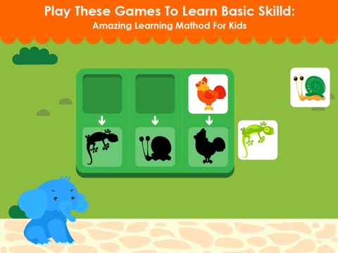 Puzzle Elephant - Early Learning Games For Toddler and Preschooler To Learn Numbers,Alphabet,Colors,Shapes,Basic Skills screenshot 2