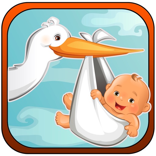 Cute Angel Baby Fly Home - Casual Falling Games for Girls iOS App