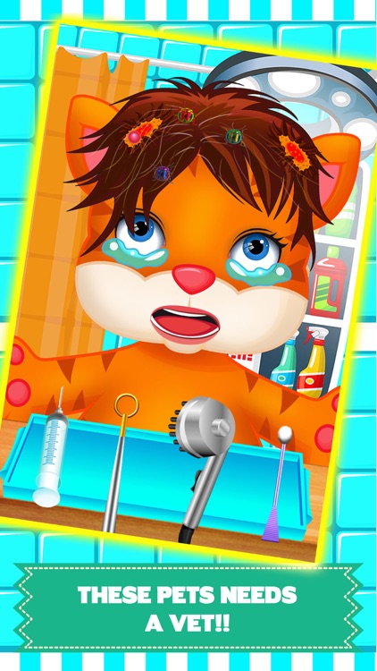 Newborn Pet Mommy's Hair Doctor - my new born baby salon & spa games for kids