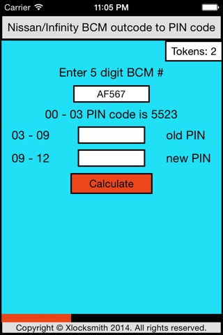 NISSAN/INFINITY BCM TO PIN CONVERTER screenshot 2