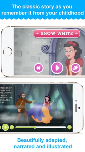 Snow White - Narrated classic fairy tales and stories for ch(圖1)-速報App