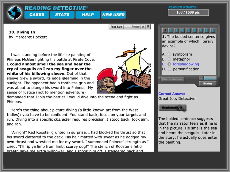 Reading Detective® B1 screenshot-3