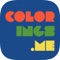 Colorings Me is a social coloring board