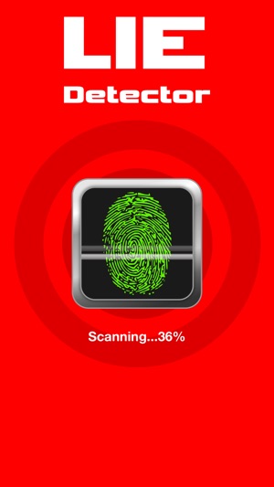 Lie Detector Test - True or False Finger