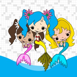 Mermaid Matching Pictures Game for Kids