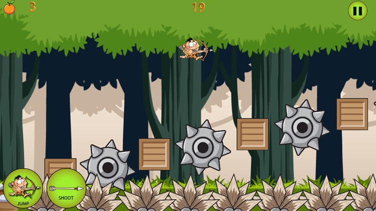 Flint-Stones: The Forest Hunter in Stone Age - Free Game 2015 screenshot-3