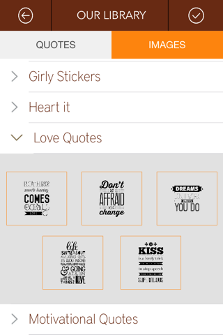 Cam & Layers - Fonts, Stickers & Quotes - náhled