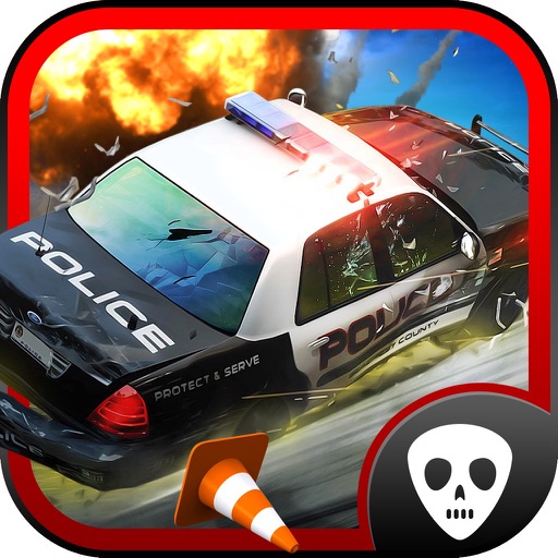 Reckless Cops Rival Bandits 3D Xtreme 911 Police Car Smash Racing icon
