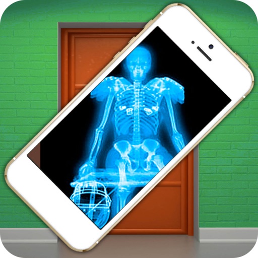 Simulator X-Ray Scanner Door iOS App