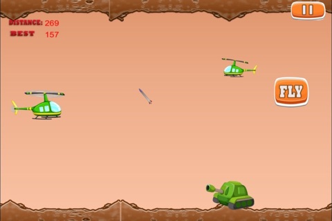 Helicopter Runaway Pro - cool jet plane flying game screenshot 2